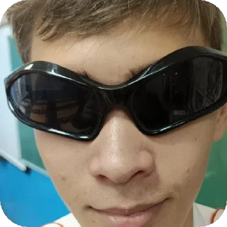 Sticker Очкарики - 1