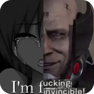 Стикер Очко деда - 1