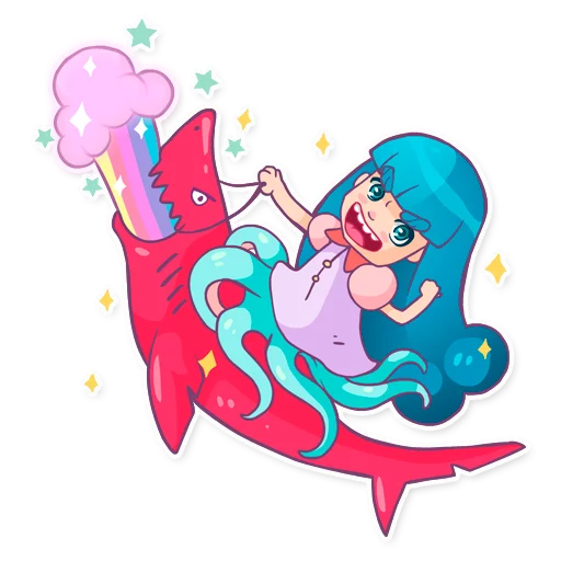 Sticker Lady Octo - 10