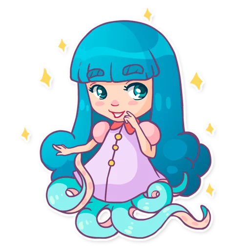Sticker Lady Octo - 8