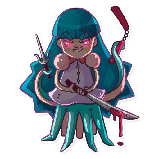 Sticker Lady Octo - 5