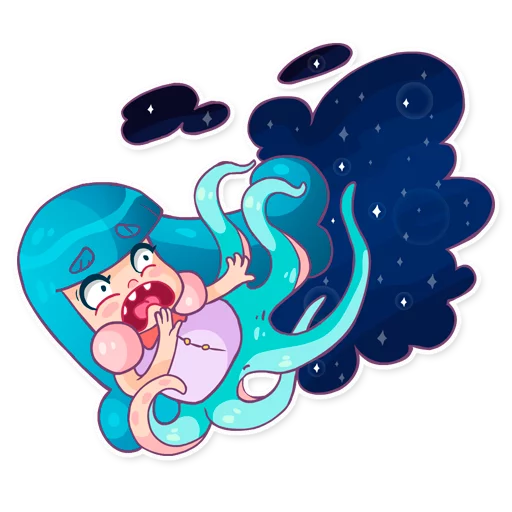 Sticker Lady Octo - 4