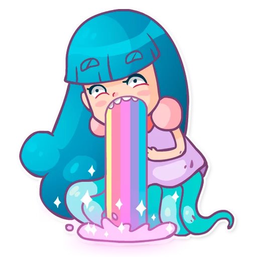 Sticker Lady Octo - 1