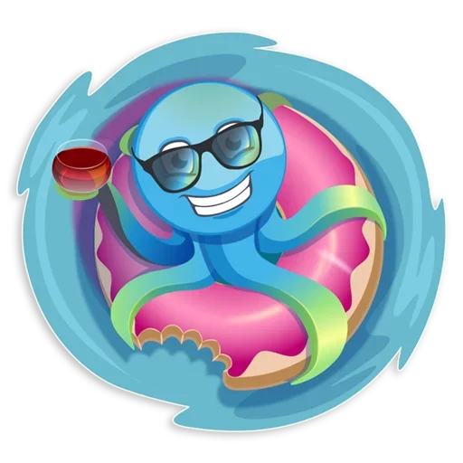 Octopus @stickersb2b - 