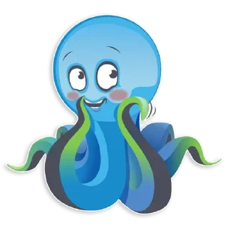 Sticker Octopus @stickersb2b - 8