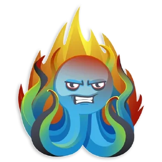 Sticker Octopus @stickersb2b - 1