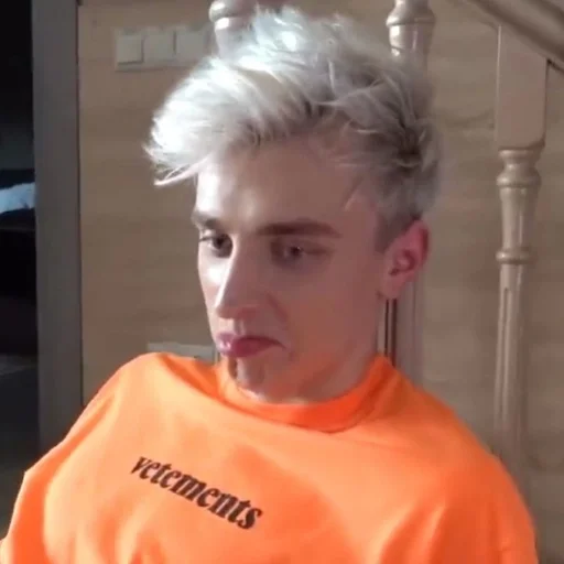 person human face clothing