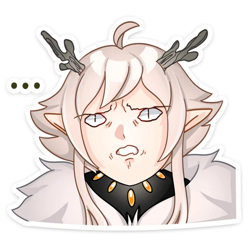 Стикер Оддманд @nyasticks - 8