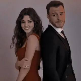 Стикер Серкан и Эда 💕✨ - 5