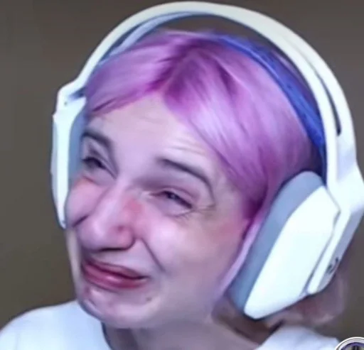 headphones human face headset