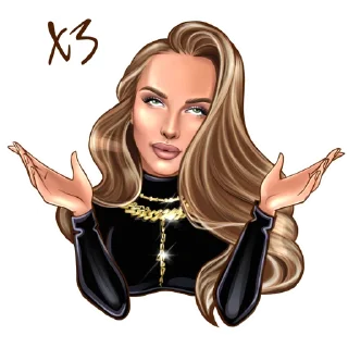 Стикер Hanna - 7