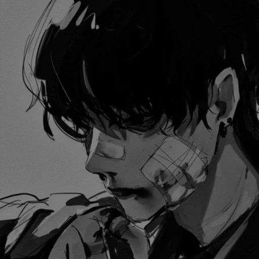 аниме мультфильм эскиз