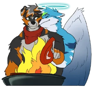 Sticker Oggie stickers - 4