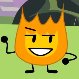 Стикер Огонёк - 10