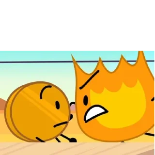 Стикер Огонёк - 9