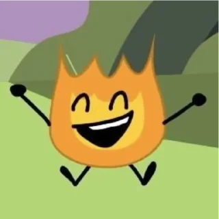 Стикер Огонёк - 7