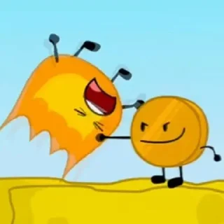 Стикер Огонёк - 6