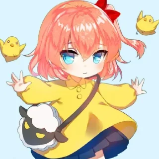 Sticker Сайоря - 3