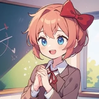 Sticker Сайоря - 5