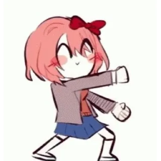 Sticker Сайоря - 7