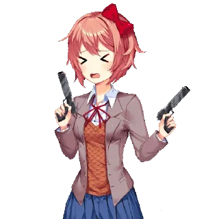 Sticker Сайоря - 8