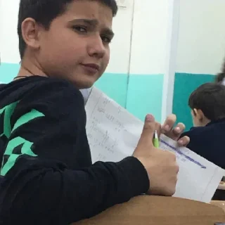 Стикер огузок лох - 11