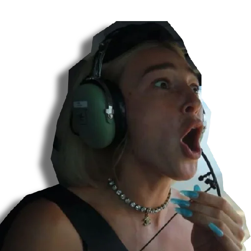 human face headphones person