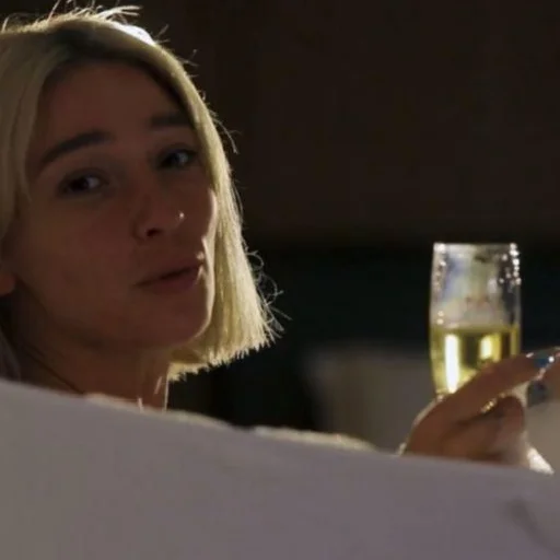 person human face wine glass