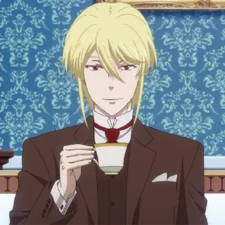 Sticker @anime_stickerr Патриотизм Мориарти - 2