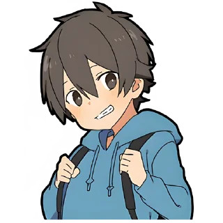 Стикер Окан и повар-кун @Nyasticks - 10