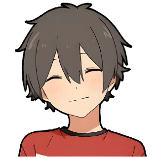 Стикер Окан и повар-кун @Nyasticks - 4