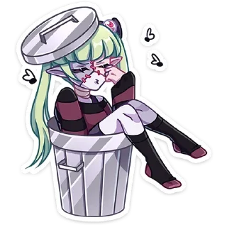 Sticker Окся - 1