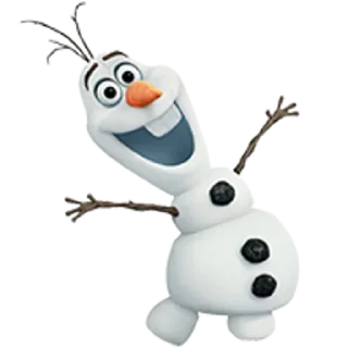 Sticker Olaf Christmas @stickersb2b - 5