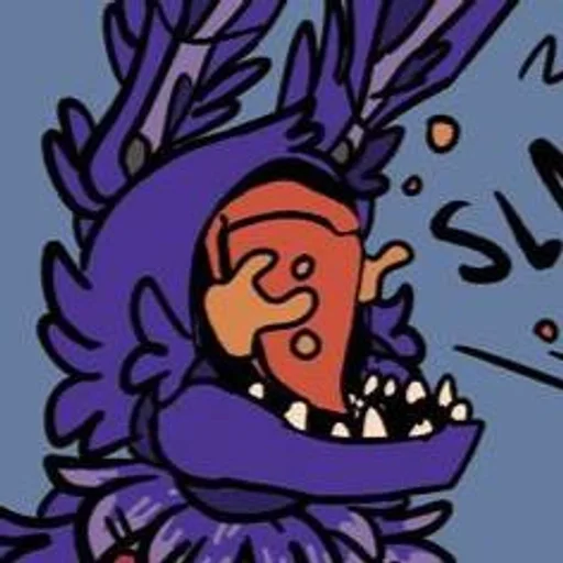 Sticker Withered Bonnie @fnaf9stikers :: @fStikBot - 3