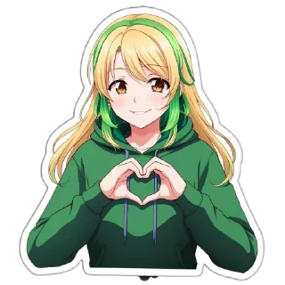 Sticker Олечка - 11