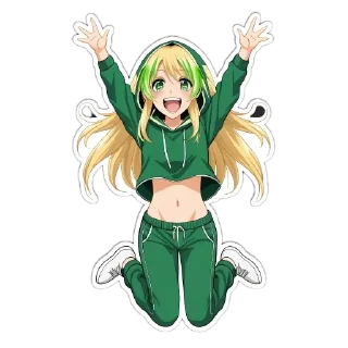 Sticker Олечка - 1