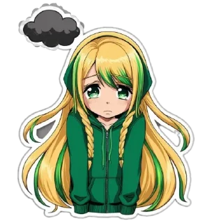 Sticker Олечка - 5