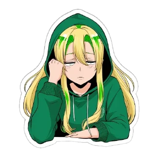 Sticker Олечка - 9