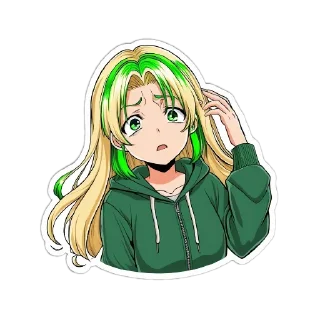 Sticker Олечка - 7