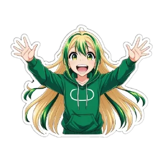 Sticker Олечка - 3