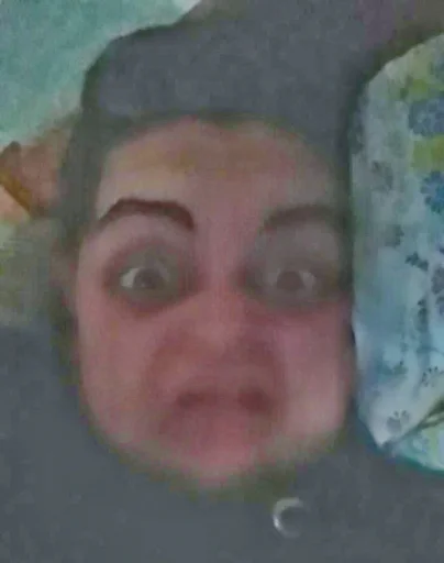 human face selfie cheek