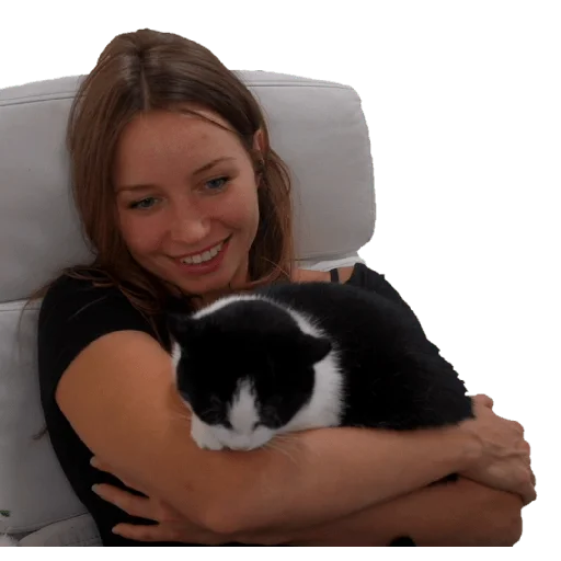 Человек кошка человеческое лицо