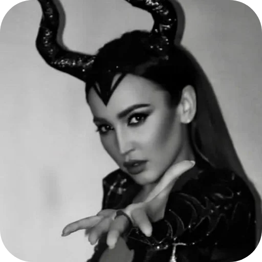 human face indoor black and white