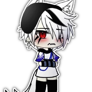 Стикер ♱◥-𝕆𝕝𝕚𝕧𝕖𝕣, 𝓞𝔀𝓞 -◤♰ - 6