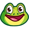 Oliver the Frog - clipart