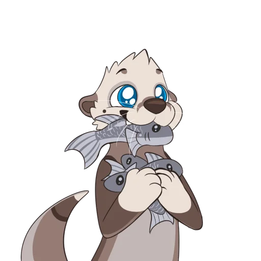 Sticker OllyOtter - 1