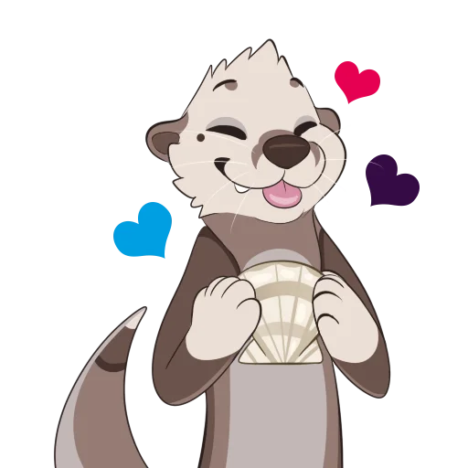 Sticker OllyOtter - 1