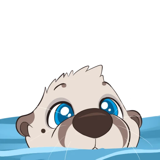 Sticker OllyOtter - 1