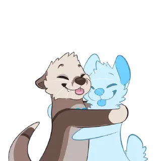 Стикер Olly the Poly Otter - 8