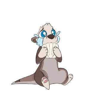 Стикер Olly the Poly Otter - 9